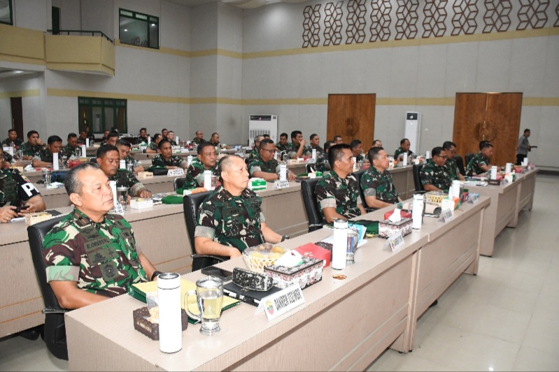 Rapim Kodam I/BB 2024: Tindak Lanjut Pokok-Pokok Kebijakan Pimpinan TNI AD