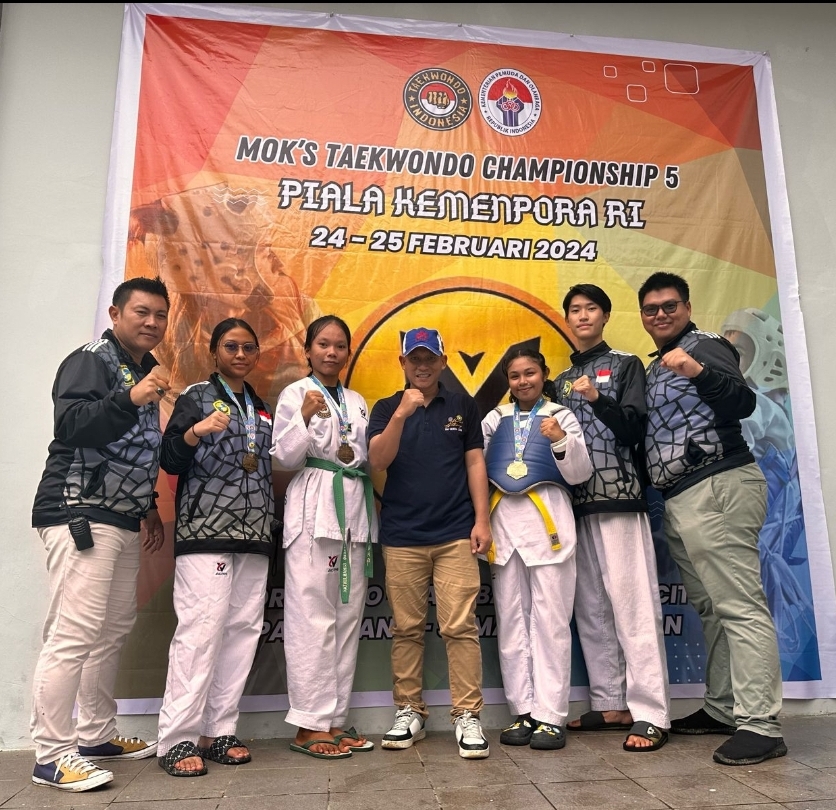 Mahasiswa Ukrida Raih 4 Medali Emas Kemenpora di Ajang Mok's Championship 5