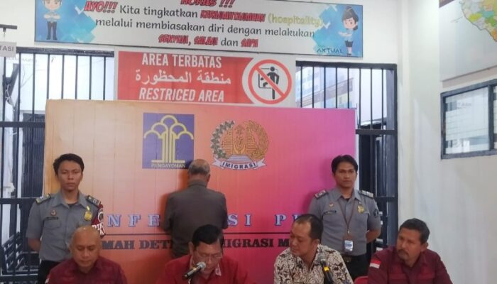 Kemenkumham Sumut Tindak Warga Pakitsan Langgar Keimigrasian