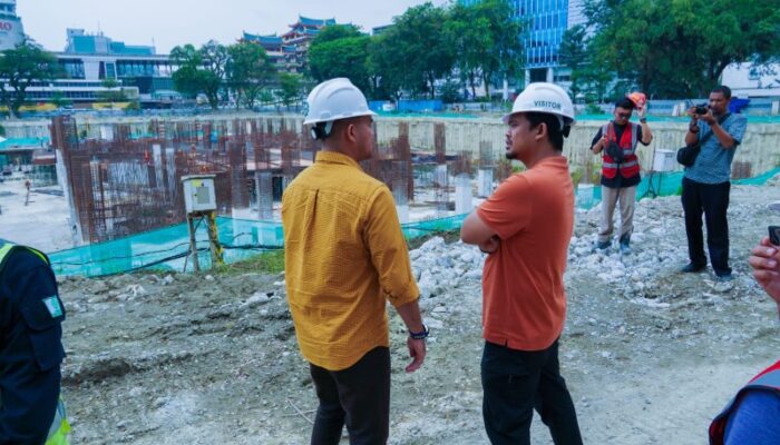 Tinjau Pembangunan Revitalisasi Lapangan Merdeka, Bobby Nasution: Insya Allah Selesai Tahun Ini