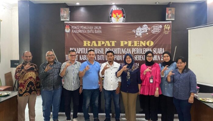 Terima Komisi Informasi Sumut, KPU Batubara Tegaskan ‘Putungsura’ Pemilu 2024 Berjalan Aman Dan Lancar