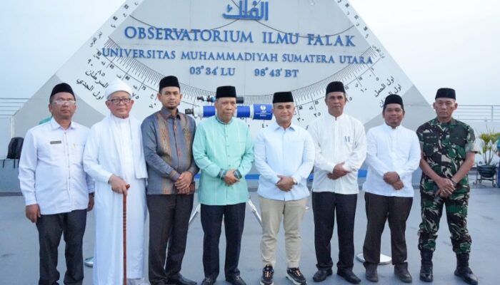Bobby Nasution Pantau Hilal Awal Ramadan Tahun 1445 H