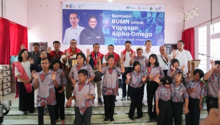 PTPN IV Bantu Yayasan Penyandang Disabilitas GBKP Alpha Omega Di Kabanjahe