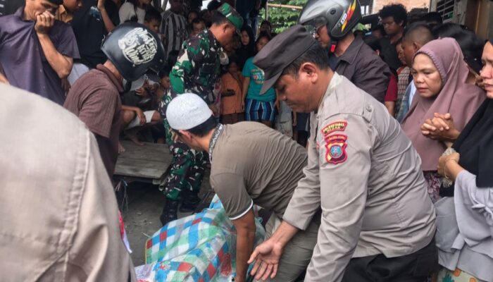 Driver Ojol Tewas Ditabrak Kereta Api Di Jl. Padang Medan Tembung