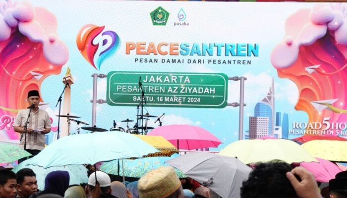 Buka PeaceSantren Hari Pertama, Ini Pesan Wamenag Saiful