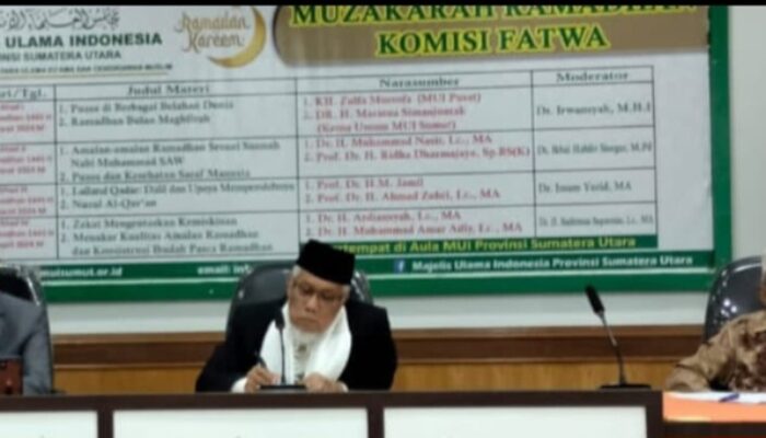 MUI Sumut Gelar Muzakarah Ramadhan Umat Islam Harus Giat Ibadah