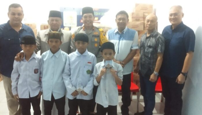 Buka Puasa Bersama Anak Panti Asuhan, Waka Polda Sumut Apresiasi PT MBNJ