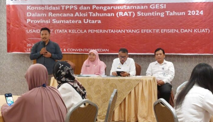 USAID ERAT Dengan TPPS Sumut Gelar RAT Bersama OPD