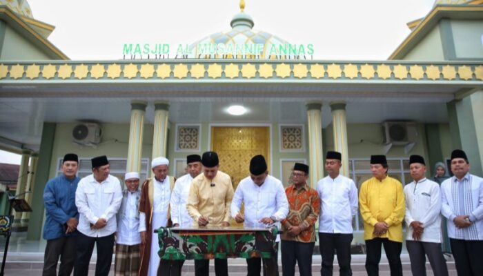 Masjid Al Musannif Ke-45 Di Kodim 0212/Tapsel Diresmikan