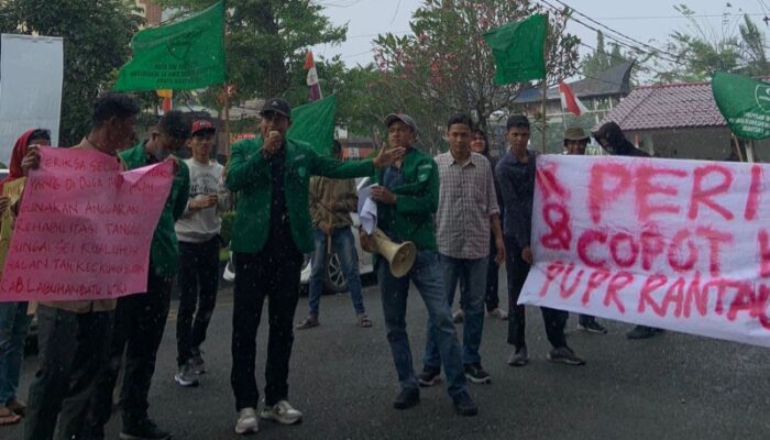 PW Himmah Sumut Demo PUPR Soroti Proyek Di Labura