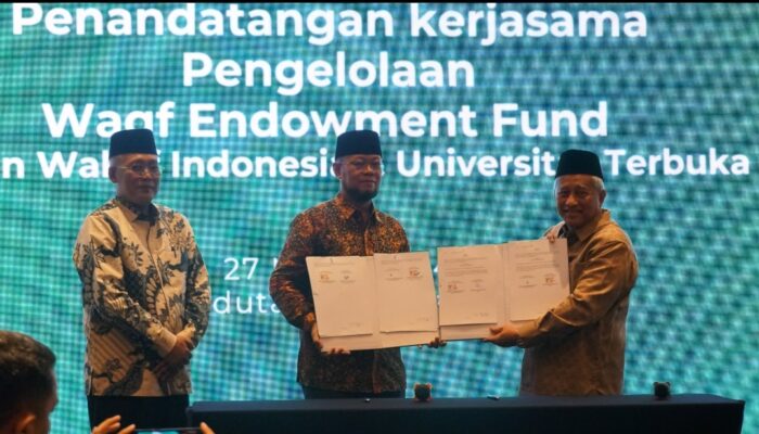 Galakkan Gerakan Wakaf Uang untuk Pendidikan, UT dan BWI Jalin Kerja Sama
