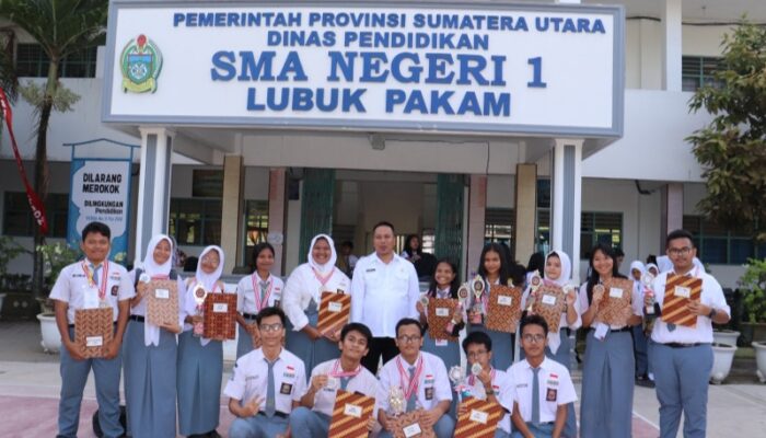 Siswanya Lulus PTN Jalur SNBP, Ini Pesan Kepsek SMAN 1 Lubuk Pakam