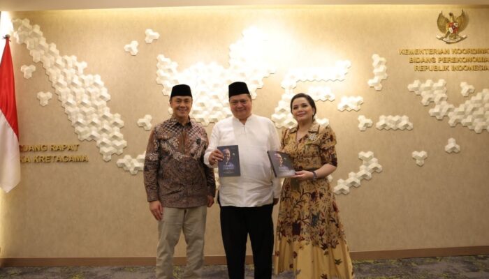 Airlangga: Tausiyah Ary Ginanjar Pas dan Cocok untuk Jajaran Kemenko Perekonomian