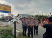 Kanit Lantas Sunggal Imbau Pengendara Kendaraan Bermotor Hati-hati Melewati Perlintasan Kereta Api