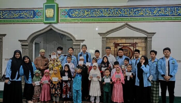 DPK BKPRMI Santuni 100 Anak Yatim Se Kecamatan Medan Area