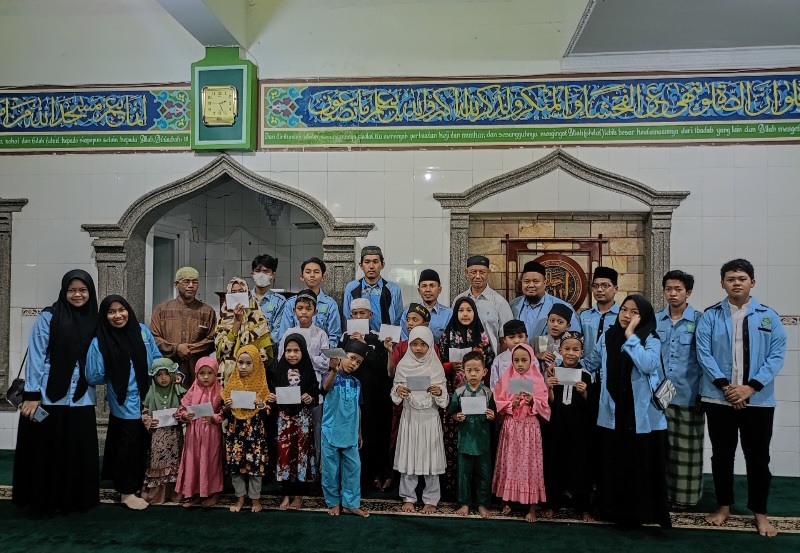 DPK BKPRMI Santuni 100 Anak Yatim Se Kecamatan Medan Area