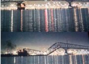 Jembatan Baltimore, AS, Roboh Ditabrak Kapal Kontainer