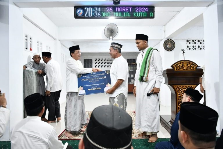 Giliran Masjid Sirajul Huda Disambangi Tim Safari Ramadan Pemko