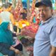 Pihak Dinas Dagperinaker pantau harga Bapok jelang Ramadan 1445 H. Waspada/Ist