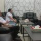 Kapolres Madina, AKBP Arie Sofandi Paloh saat bertemu dan berdialog dengan pengurus SMSI Madina, Senin (18/3).(Waspada/Sarmin Harahap).