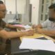 Penyidik Pidana Khusus Kejaksaan Negeri Gunungsitoli kembali menetapkan satu orang tersangka baru berinisial JHEN selaku Kuasa Pengguna Anggaran pada proyek pembangunan PErkuatan Tebing Sungai Idanogawo, Kabupaten Nias, Selasa (19/3). Waspada/Ist.