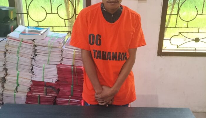 Polisi Tangkap Warga Kerasaan Rejo Diduga Pengedar Sabu