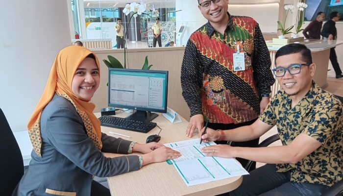 KWPSI Buka Rekening Tabungan Di Gedung Landmark BSI Aceh
