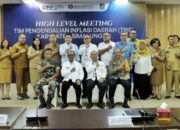 Wakil Bupati Simalungun Hadiri Rapat HLM TPID