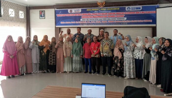 FKIP UM Tapsel Edukasi Dosen PPG Cerdas Buat Atrikel Di Jurnal Nasional