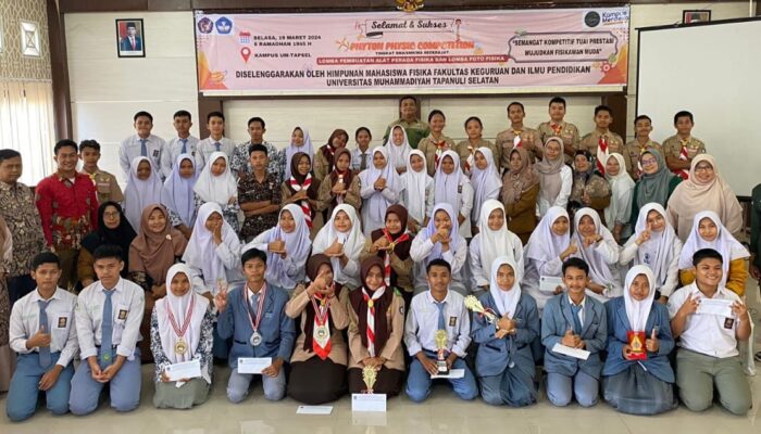 HIMAFIS FKIP UM Tapsel Gelar Lomba Phyton, Ini Pemenangnya