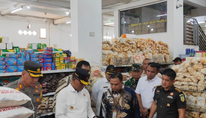TPID Tapteng Sidak Pasar Jelang Idul Fitri 1445 H