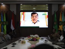 Jusuf Kalla Isi Kajian Ramadan Secara Daring Di UIN Ar-raniry