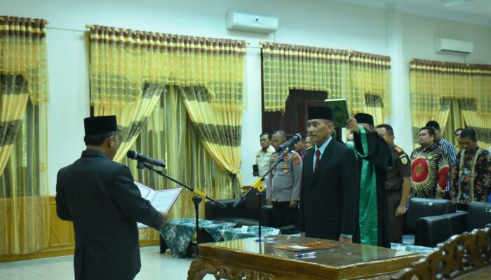 Tri Kurnia Dilantik Menjadi Pj Sekda Aceh Tamiang