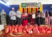 Kankemenag Kota Langsa Bagikan 300 Paket Sembako Program Festival Ramadan
