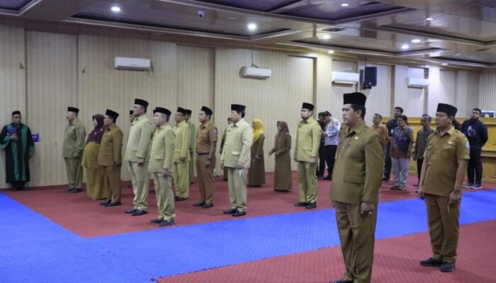 18 Pejabat Administrator Pengawas Di Lingkungan Pemko Binjai Dilantik