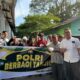 Polres Langkat menggelar kegiatan istimewa "Polri Berbagi Takjil" di Simpang Bupati Stabat dan Jalan Jend Sudirman Stabat , Kamis, (14 /3/ 2024). Waspada/ist