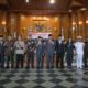 Bupati Asahan Surya, bersama Forkopimda saat foto bersama setelah Rapat Paripurna DPRD ASahan tentang Hari Jadi Kab Asahan ke-78.Waspada/Bustami Chie Pit
