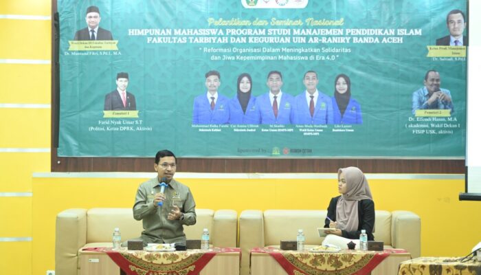 Ketua DPRK Banda Aceh Isi Seminar di UIN Ar-Raniry