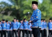 ASN Pemkab Simalungun Laksanakan Upacara HKN