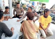Sat Binmas Polres Langkat  Berikan Imbauan Kamtibmas