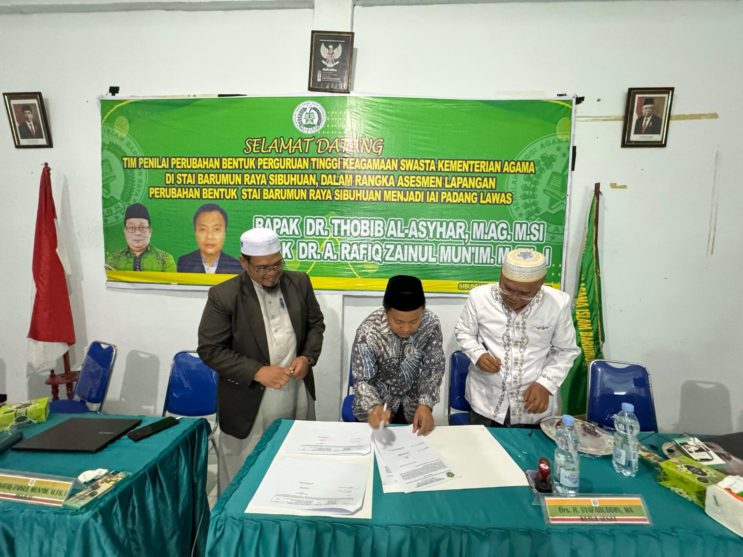 STAI BR Sibuhuan Resmi Menjadi Institut Agama Islam Padanglawas