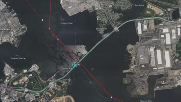 Jembatan Baltimore, AS, Roboh Ditabrak Kapal Kontainer Jembatan Baltimore, AS, Roboh Ditabrak Kapal Kontainer