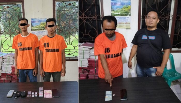 Dalam Sehari, Polres Simalungun Tangkap 3 Pelaku Narkoba Dari Dua Lokasi Berbeda