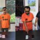 Ketiga pelaku kejahatan narkoba BI, JS dan SB serta barang bukti masing-masing pelaku.(Waspada/ist).