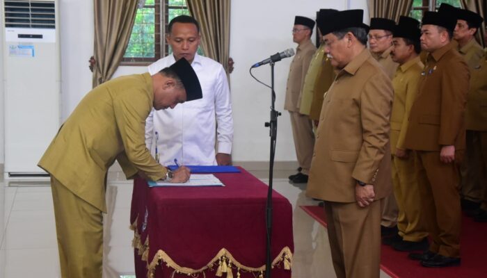 Lantik 5 JPTP Dan 2 Administrator, Bupati DS Titip Beberapa Pesan