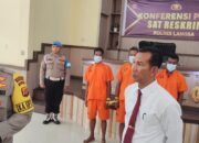 Selundupkan Warga Rohingya, Polres Langsa Tangkap Tiga Warga Bangladesh