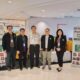 Ketua IKPI Medan Drs. Barry Kusuma didampingi pengurus foto bersama saat Bimbingan Teknis dan konsultasi Pengisian SPT dan PPh pada wajib pajak UMKM, di Medan. Waspada/Ist