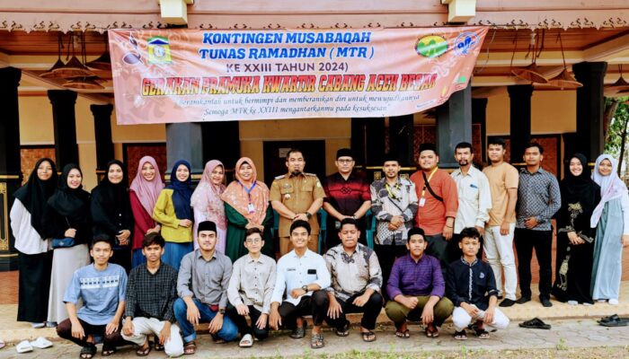 Kunjungi Kontingen MTR Ke-23 Aceh Besar, Pj Bupati: Berikan Yang Terbaik