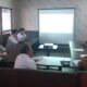 Kepala BPJamsostek Cabang Padangsidimpuan Eris Aprianto gelar pertemuan dengan Pemkab Paluta diwakili Kadis PMD Kabupaten Paluta Yusuf MH Hasibuan. Waspada/ist.