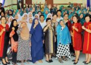 Tim Supervisi TP PKK Simalungun Kunjungi Nagori Naga Jaya I